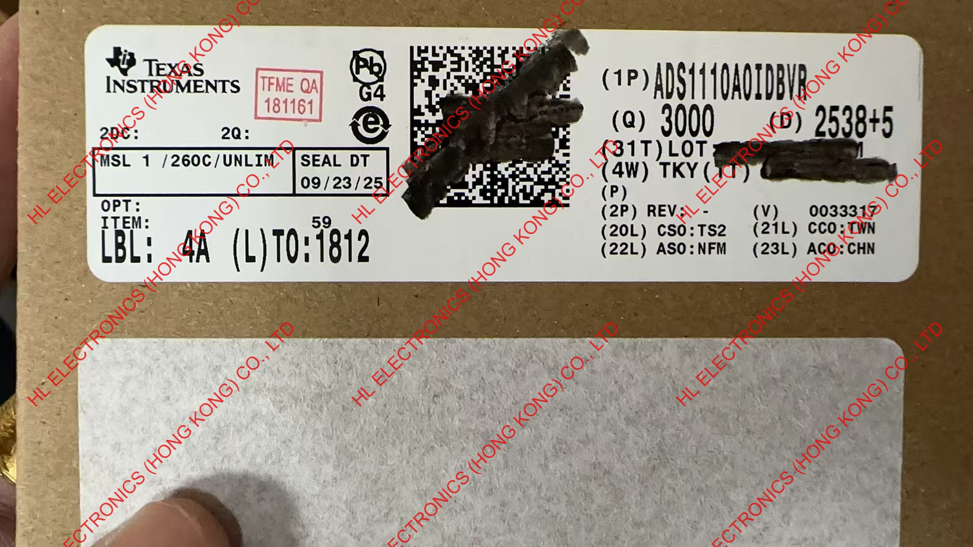 ADS1110A0IDBVR - TI - main product image