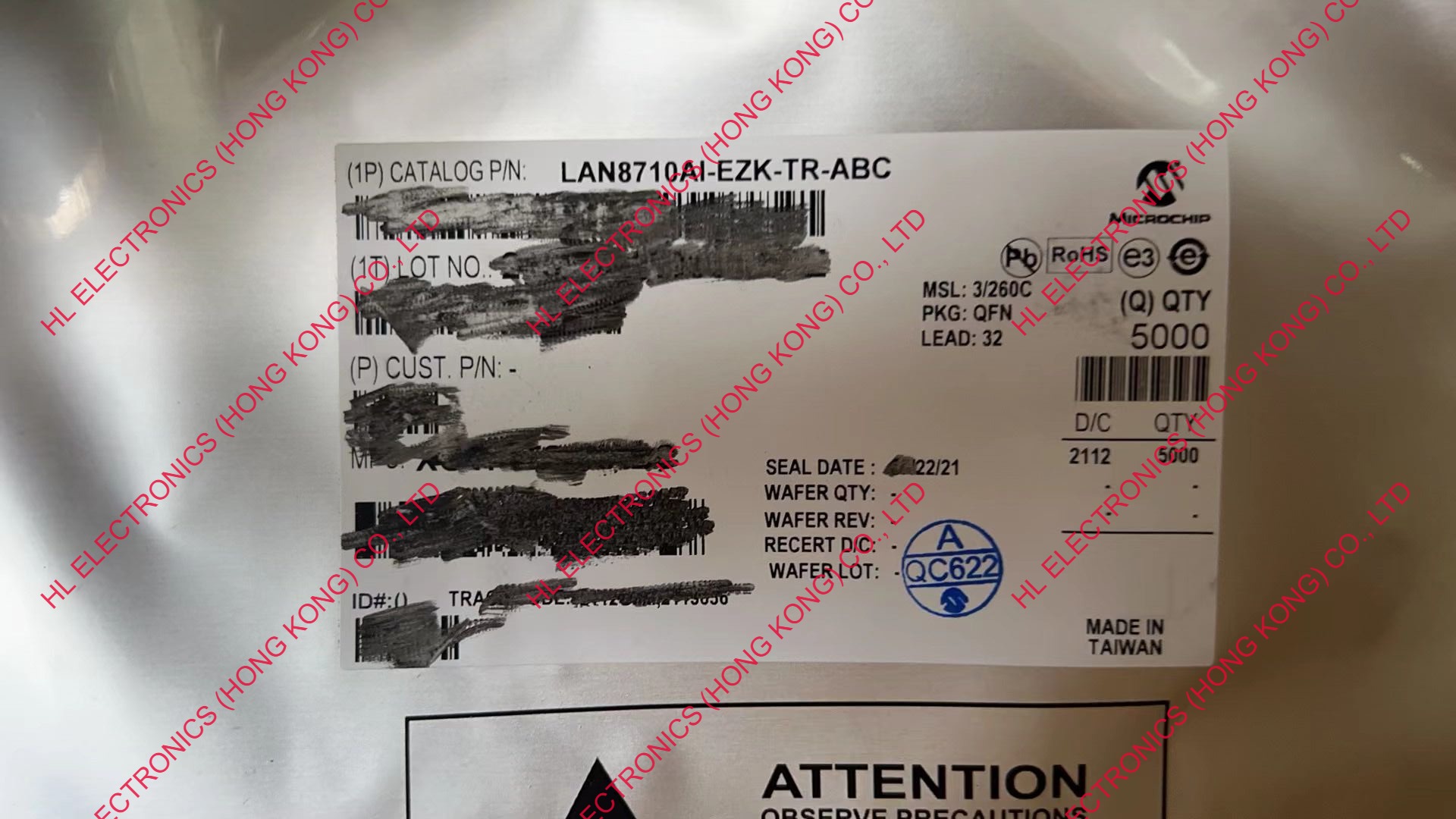 LAN8710AI-EZK-TR-ABC - MICROCHIP - main product image
